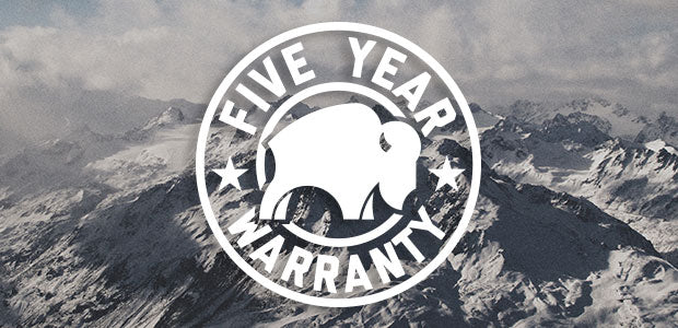 New 5 Year Warranty