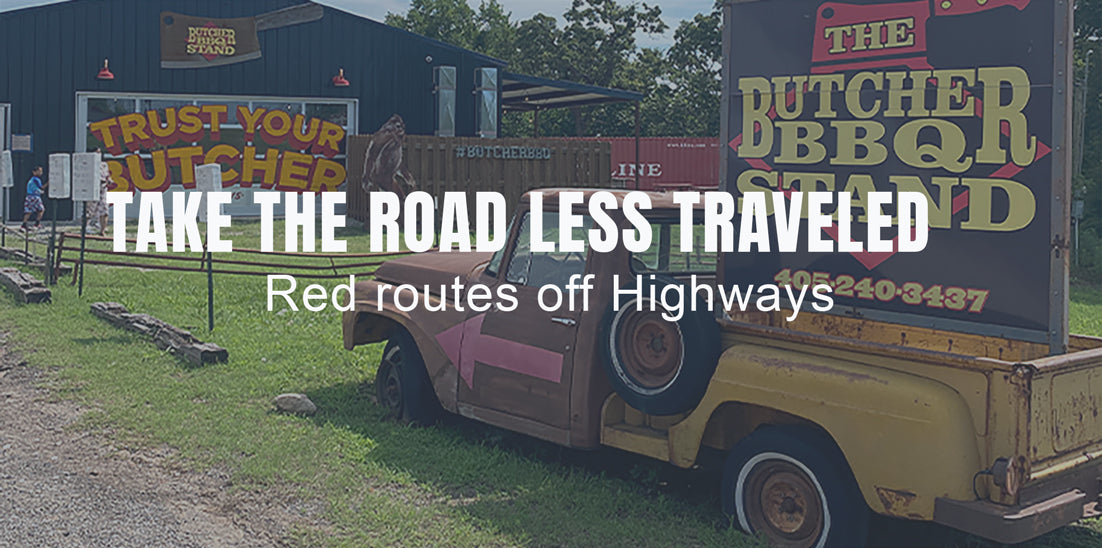 Take the road less traveled - Red routes off highways