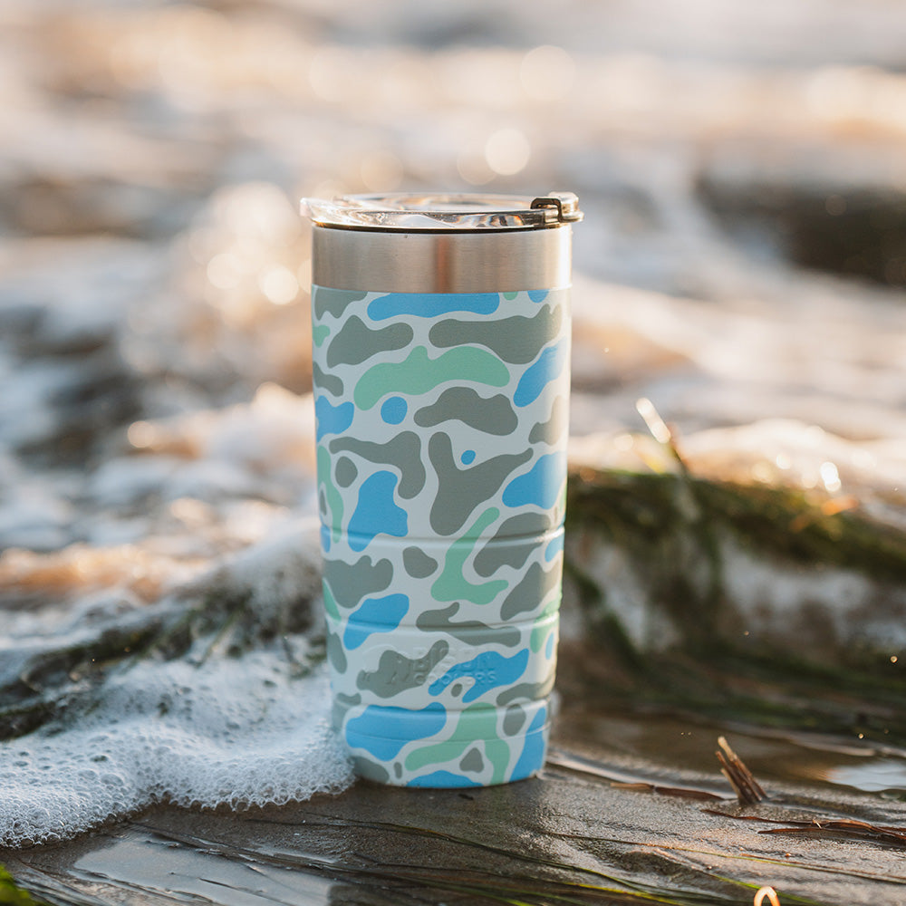 Saltwater Camo 22oz Tumbler