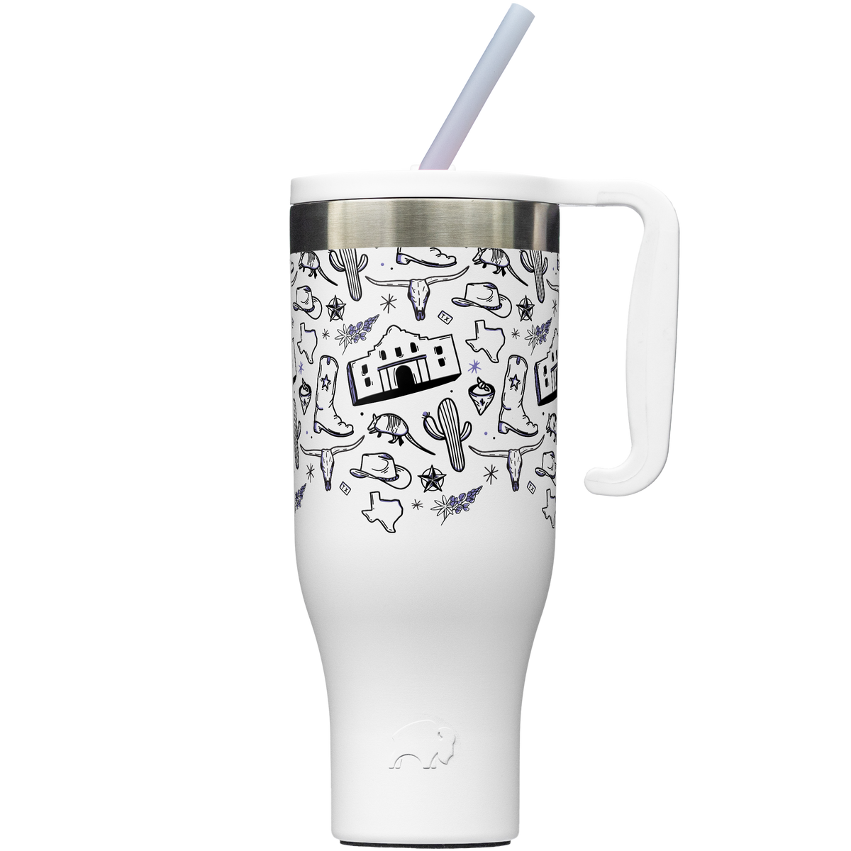 Texas Doodle 40oz Tumbler - Hydration Superhero – Bison Coolers