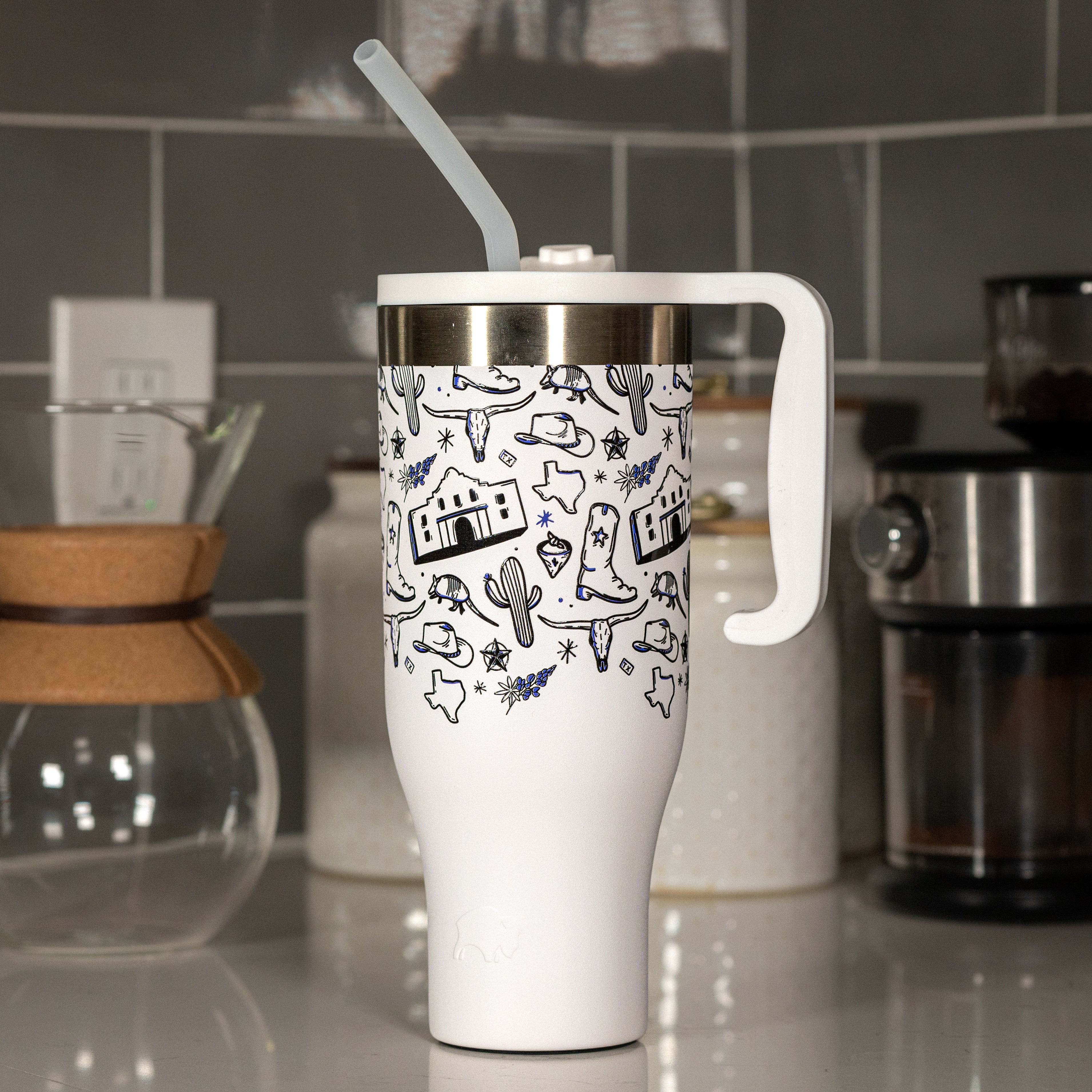 Texas Doodle 40oz Tumbler