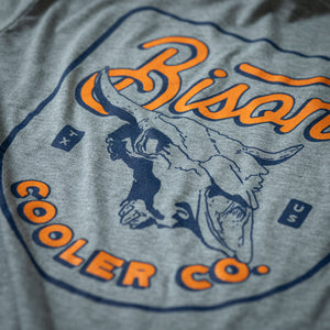 Bison Cooler Co Skull Shirt