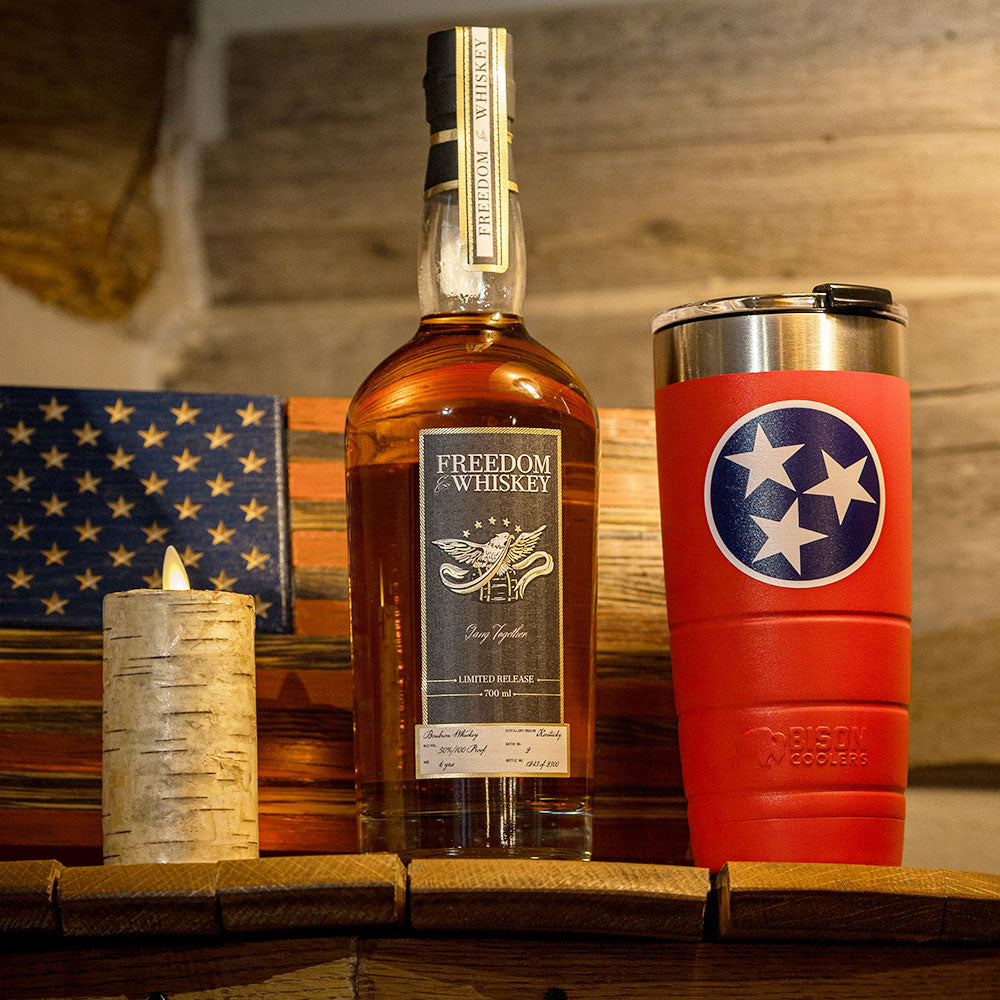 22 oz Tumbler - Tennessee Tristar