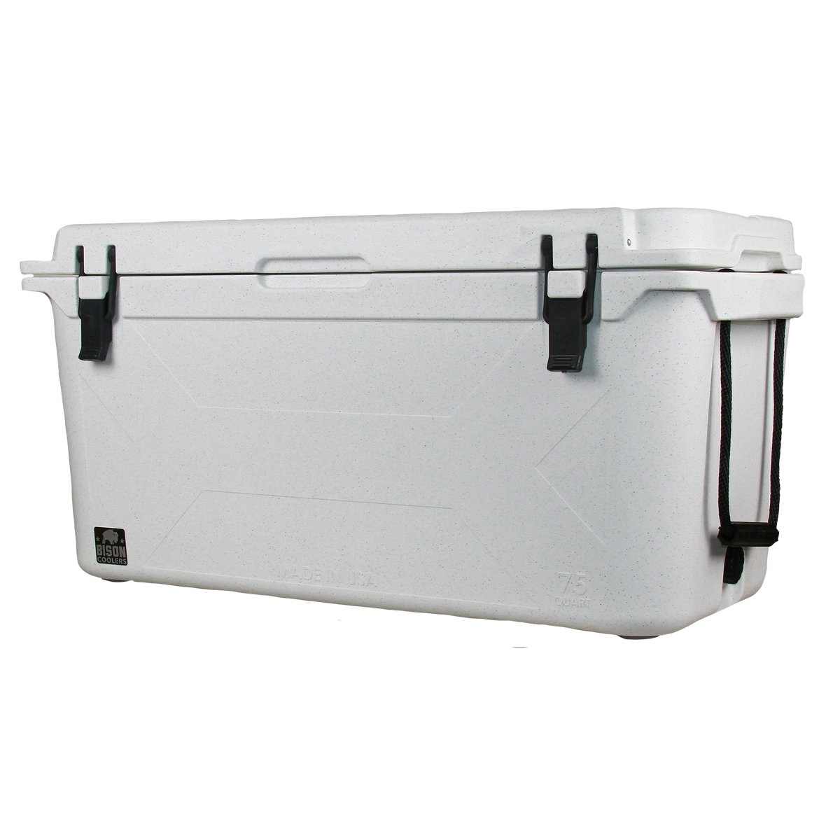 White 75 QT Bison Cooler - Ultimate Ice Chest – Bison Coolers
