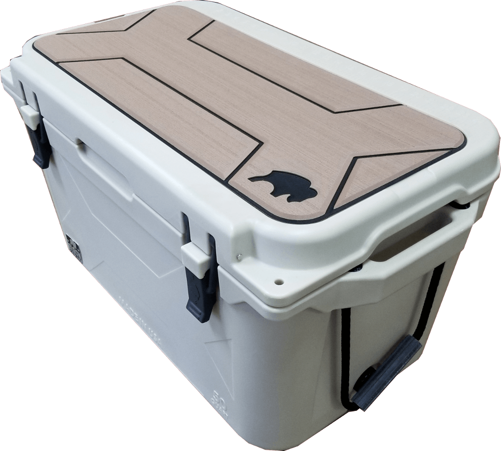 Bison Coolers - Best Boating and Fishing Cooler Accessories. Nonslip traction pad by Gatorstep for Bison Coolers