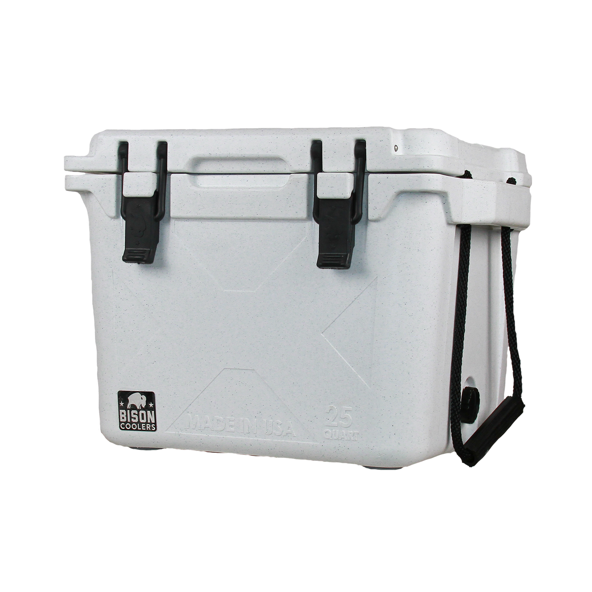 White 25 QT Bison Cooler - Ultimate Ice Retention – Bison Coolers
