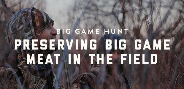Large Game Meat Preserving Big Game Meat In The Field | Bison Coolers