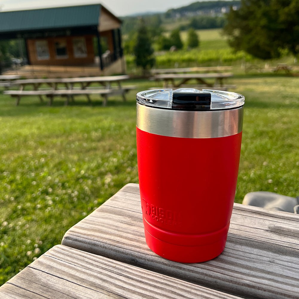 Red 32 oz Bison Tumbler - Bison Coolers