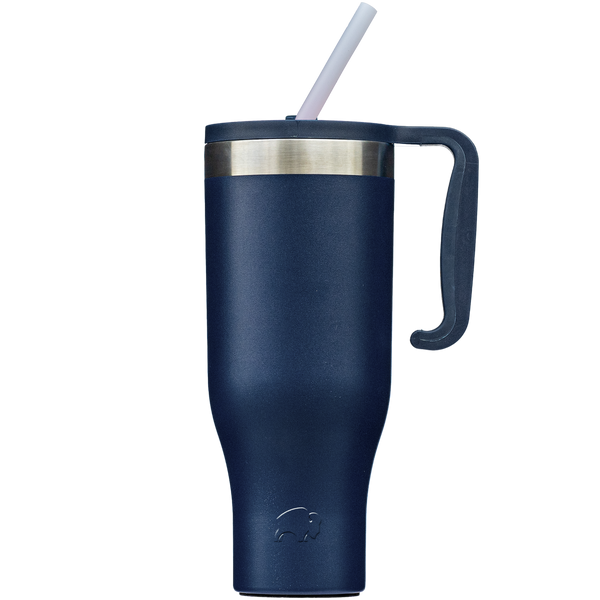 Navy 40oz Tumbler - Hydration Hero – Bison Coolers Navy 40oz Tumbler - Hydration Hero – Bison Coolers