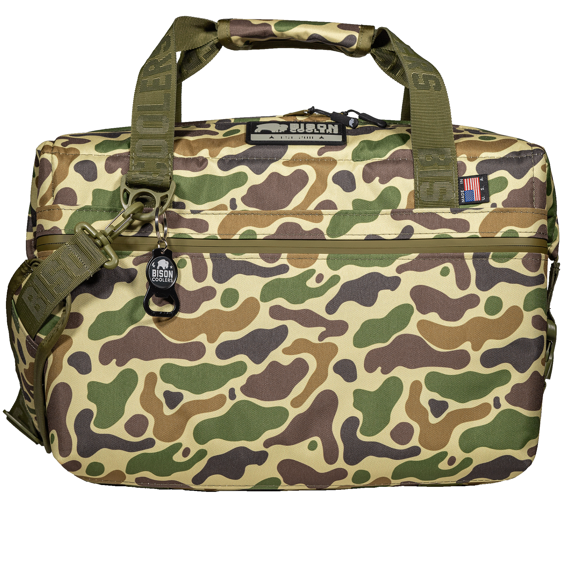 Bison 24 Can - Duck Camo SoftPak Cooler