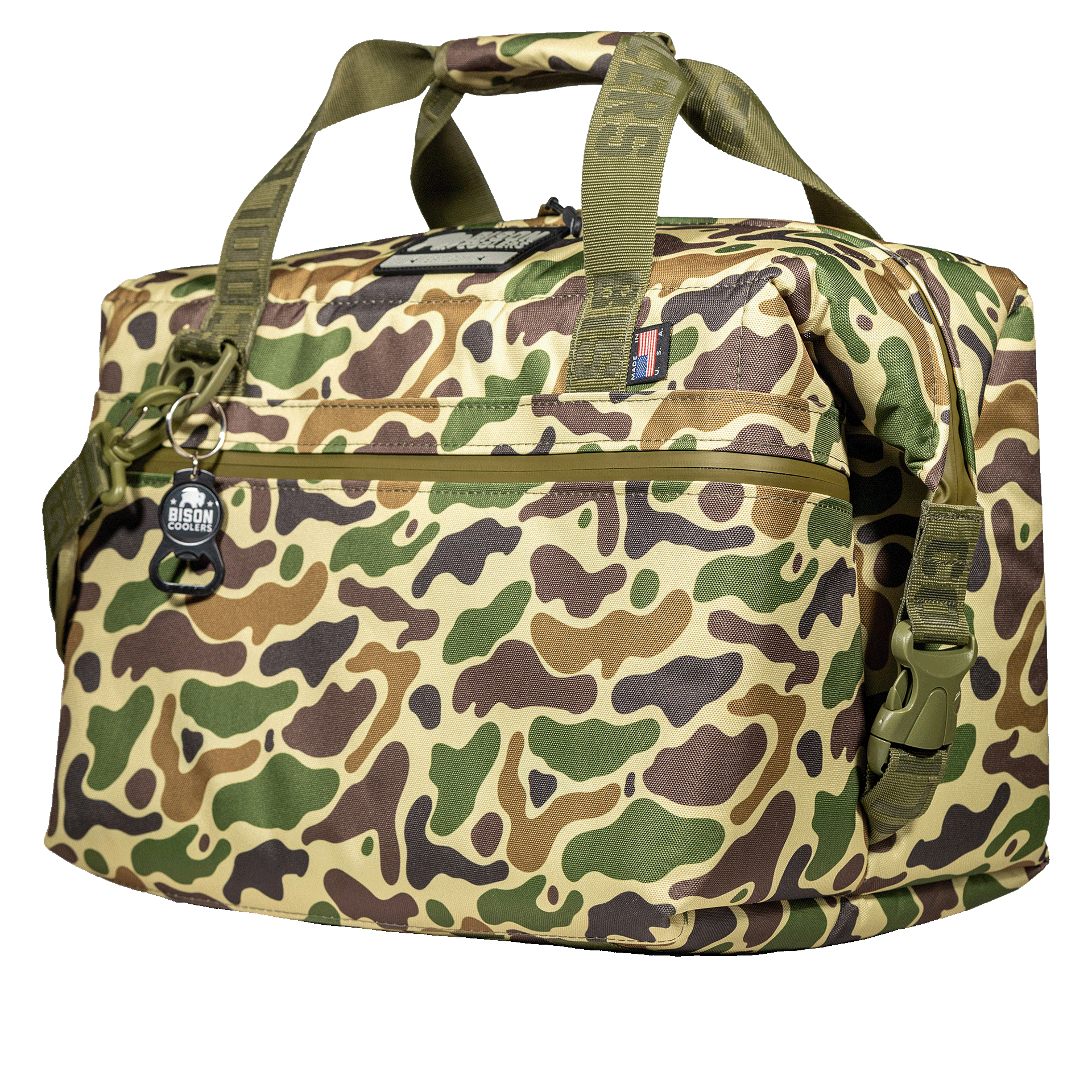 Bison 24 Can - Duck Camo SoftPak Cooler