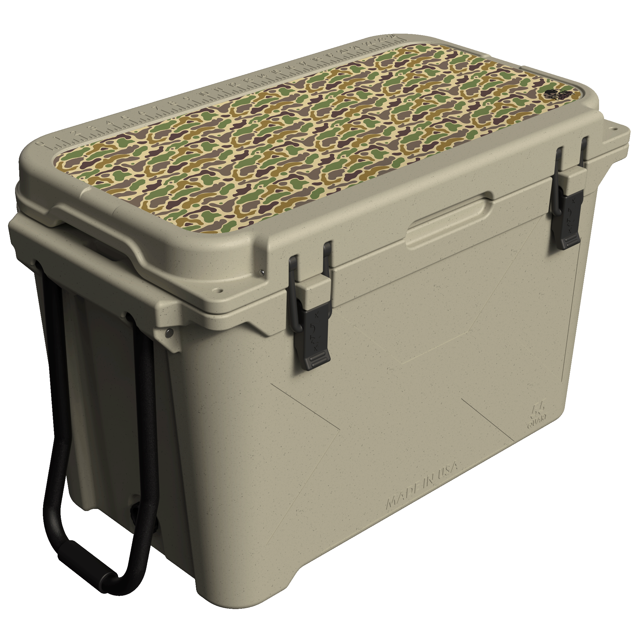 55qt Wheeled Duck Camo
