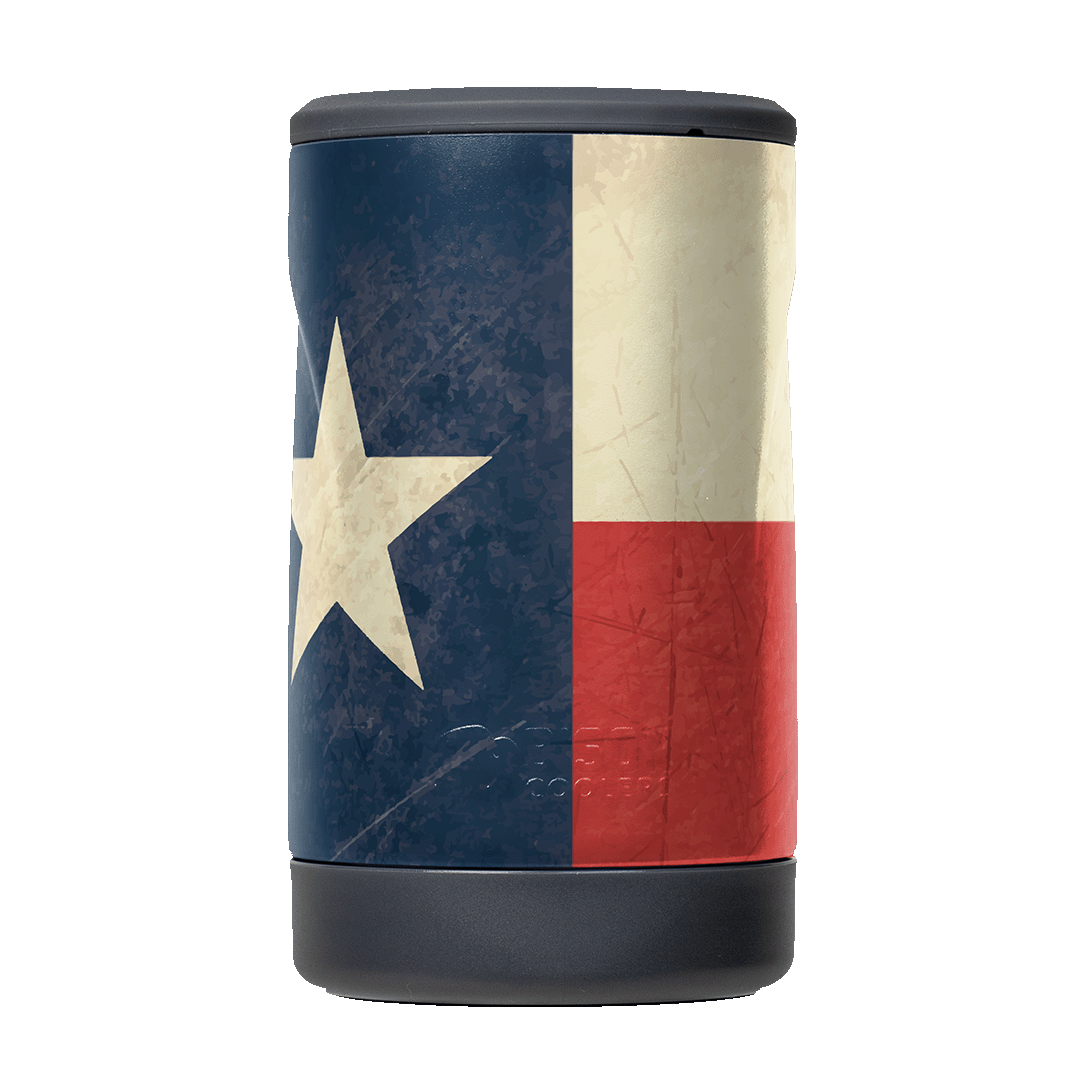 Texas Bison BEVI Can Cooler - Stay Cool Anywhere – Bison Coolers