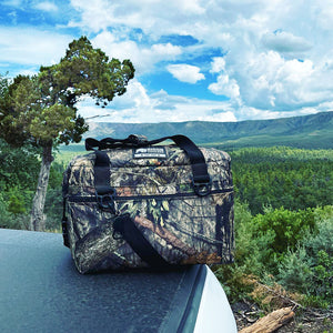 Bison 12 Can - Mossy Oak Camo SoftPak Cooler