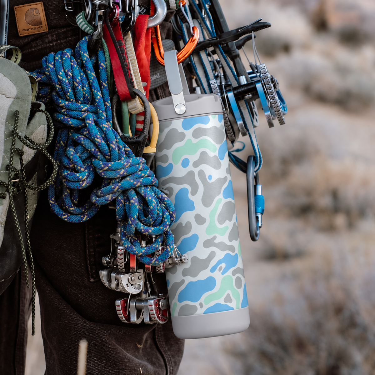 ROVA - Saltwater Camo Water Bottle