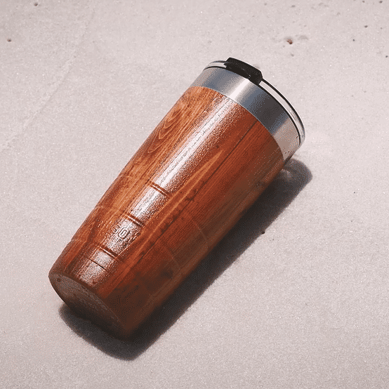 Animated Wood grain Tumbler