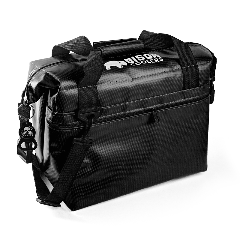 Black Bison 12 Can SoftPak Cooler Bag Bison Coolers
