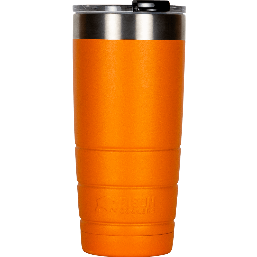 Orange 22 oz Bison Tumbler | Bison Coolers