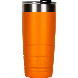 Orange 22 oz Bison Tumbler