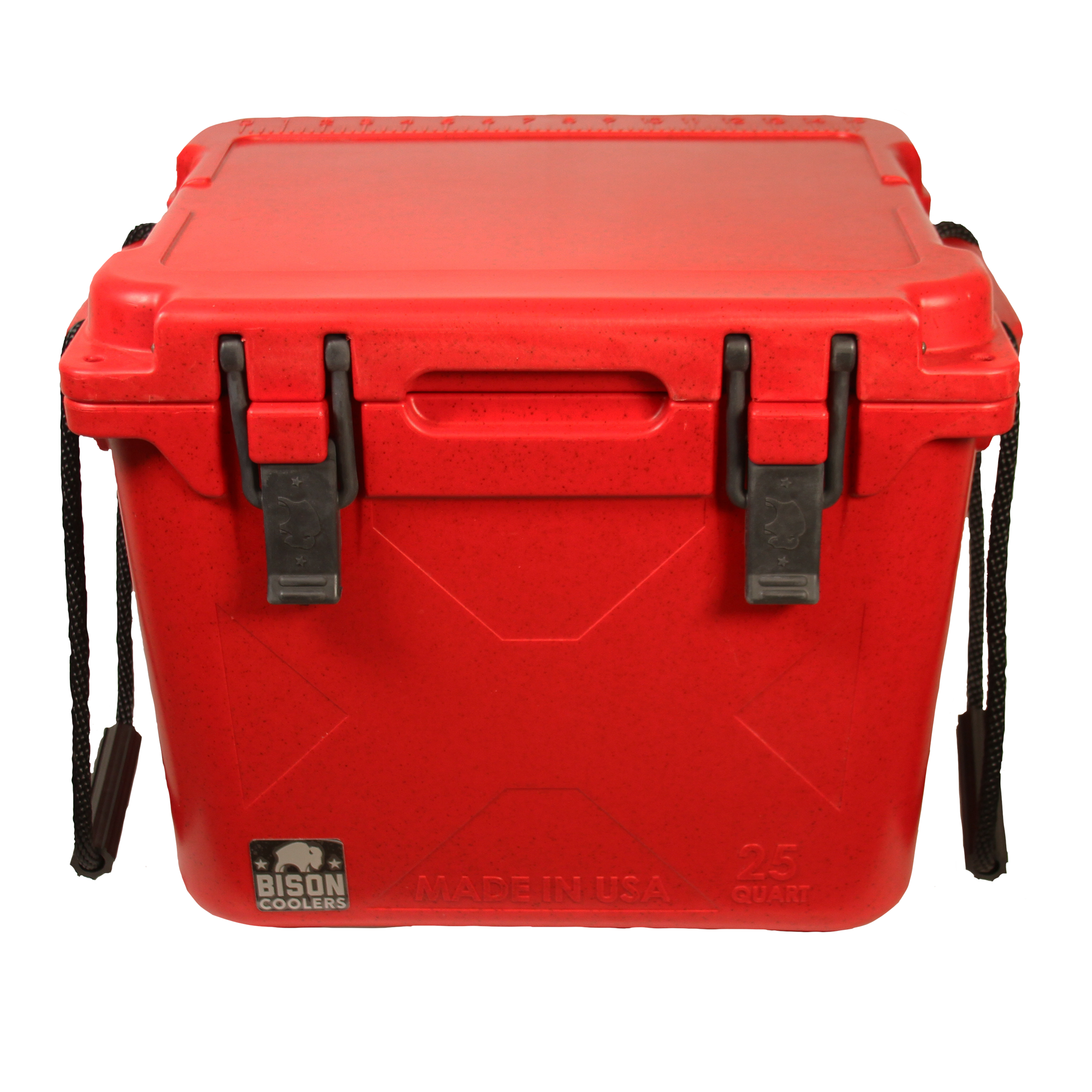 Red 25 QT Bison Cooler