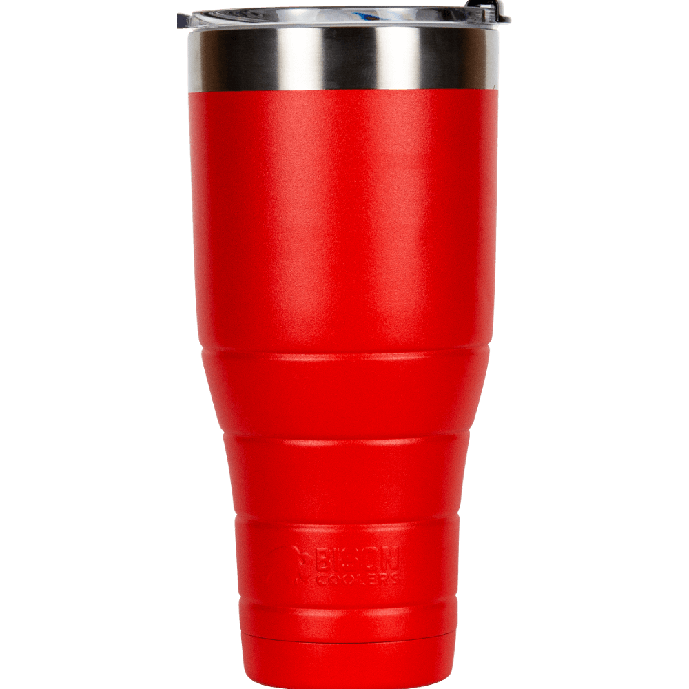 Red 32 oz Bison Tumbler - Bison Coolers