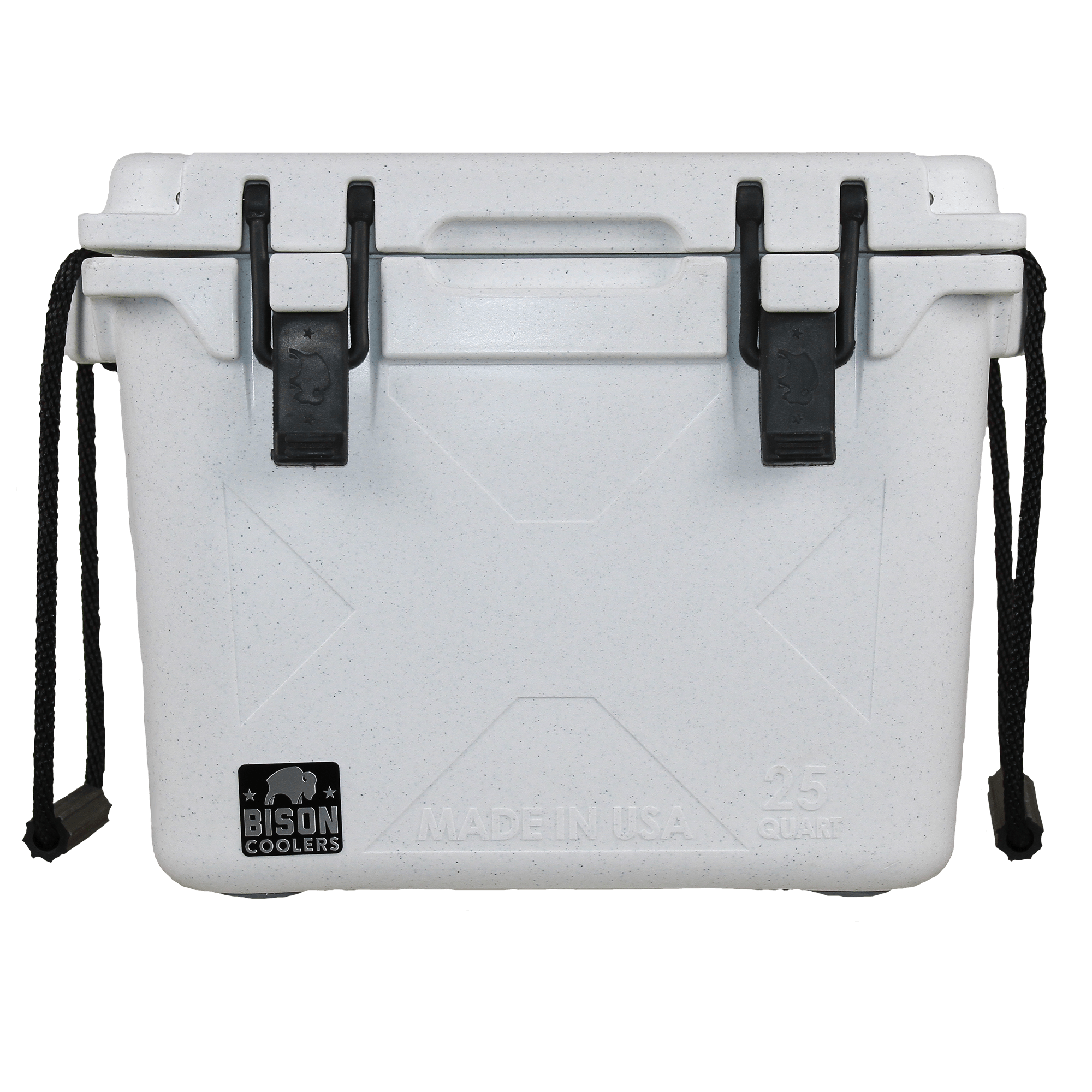 White 25 QT Bison Cooler
