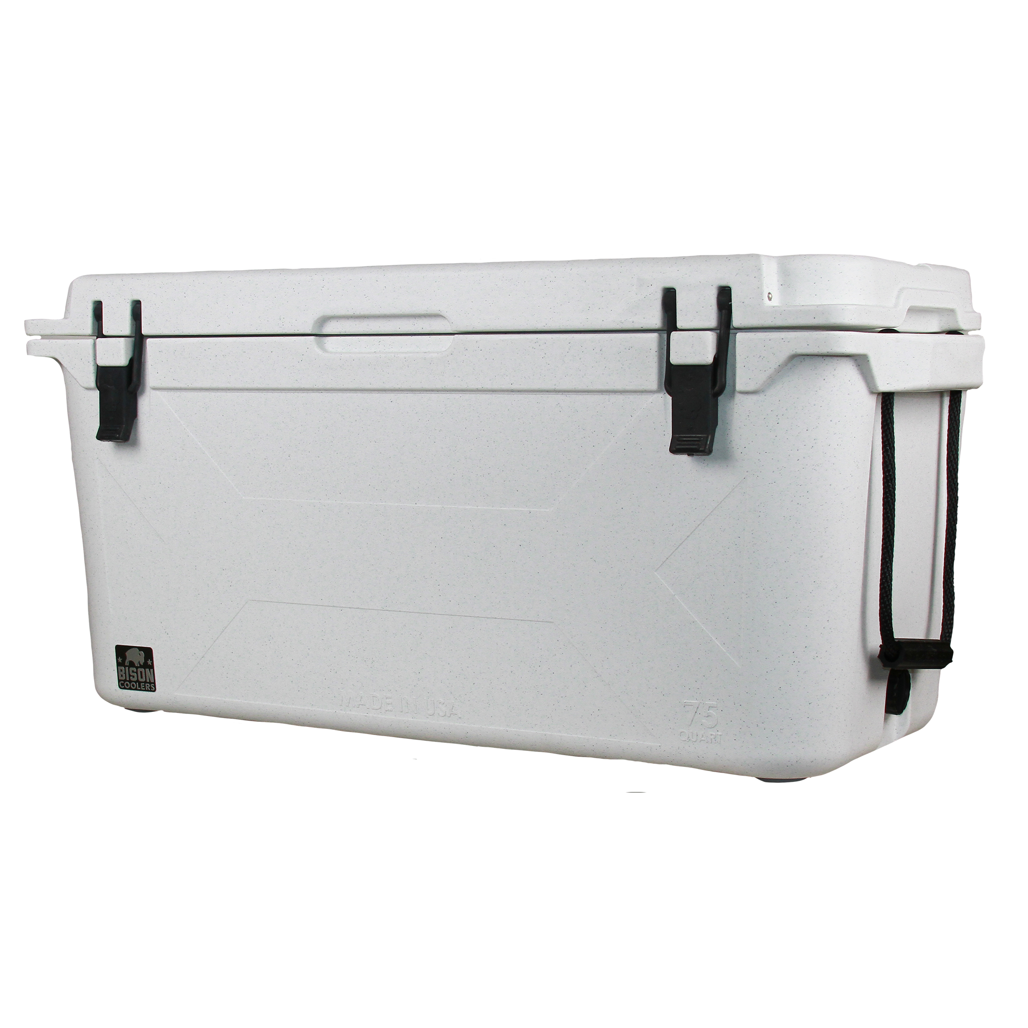 White 75 QT Bison Cooler Ultimate Ice Chest – Bison Coolers