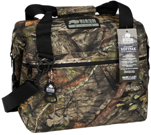 Bison 12 Can - Mossy Oak Camo SoftPak Cooler