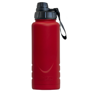 Red 32 oz Bison Bottle
