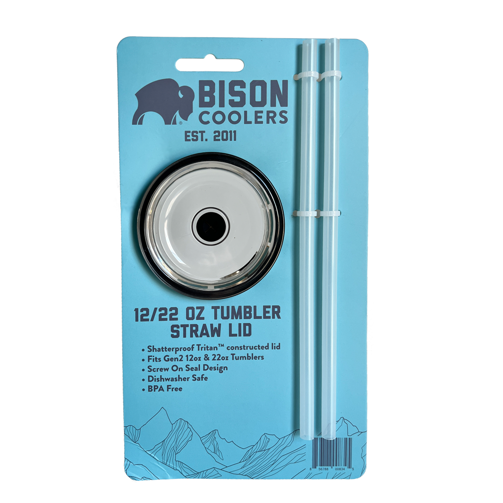 Tumbler Straw Lid Bison Coolers