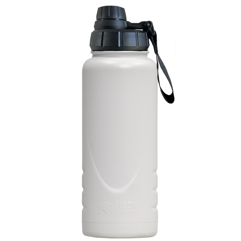 White 32 oz Bison Bottle
